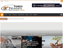 Tablet Screenshot of forextradersreview.com